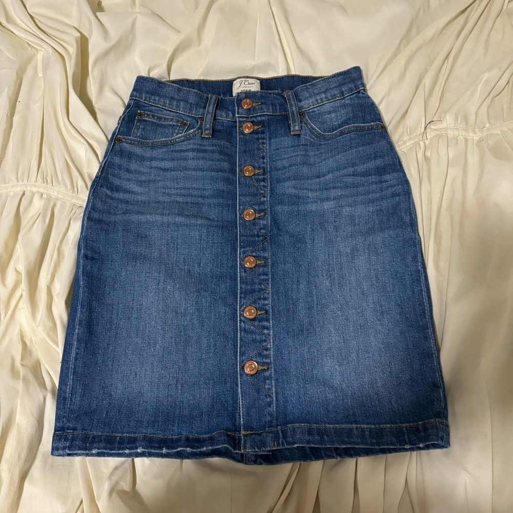 J. Crew Denim Skirt